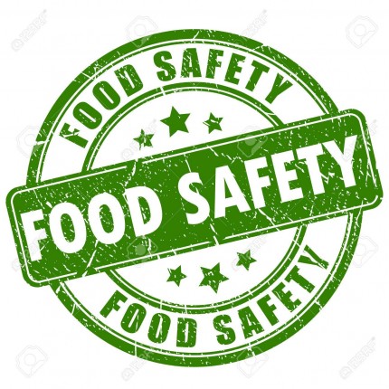 Food safety rubber stamp