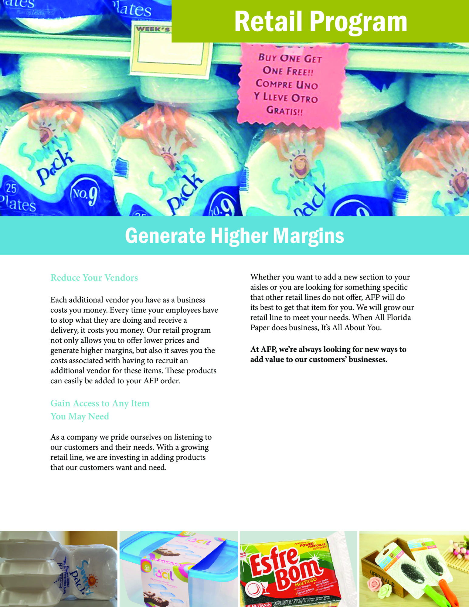 Grocery Market Booklet 3 All Florida Paper