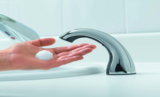 GOJO Launches New Counter Mount Soap Dispenser