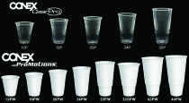 Brand your Business with CONEX Plastic Cups