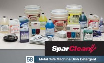 Spartan Introduces Metal Safe Machine Dish Detergent