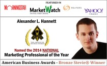 Bronze Stevie® Winner at 2014 American Business Awards