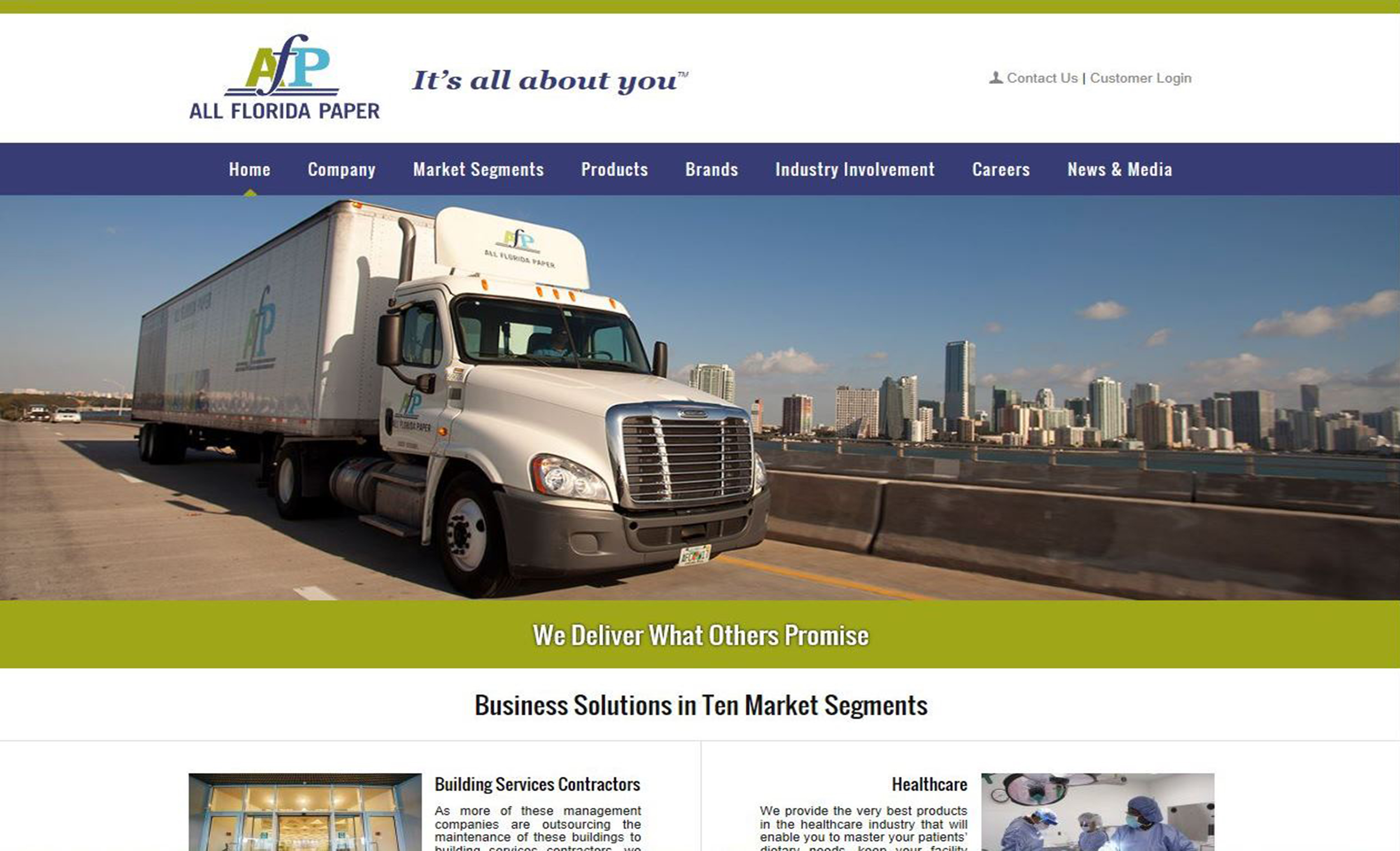 All florida paper lauches new industry leading website